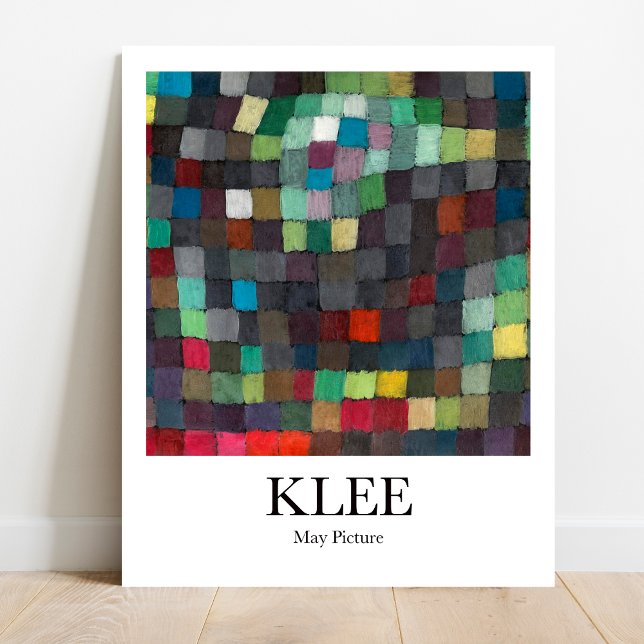 May Bild av Paul Klee Poster (Klee's whimsical May Picture: Own this iconic surrealist masterpiece!)