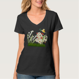May Birth Flowers och Stone T-Shirt