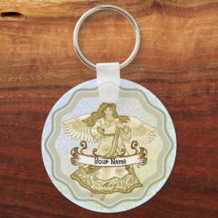 May Birthday Angel Keychain Nyckelring