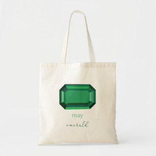May Birthstone Emerald Tygkasse