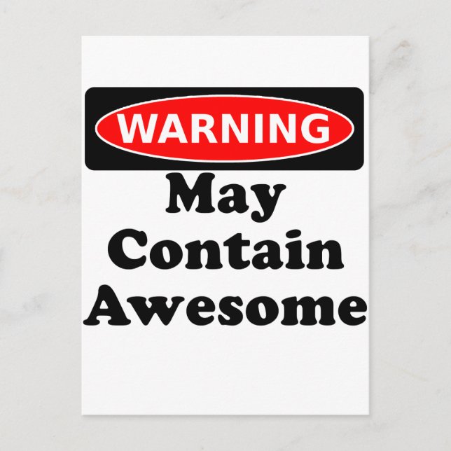 May Contain Fantastisk Vykort (Framsida)