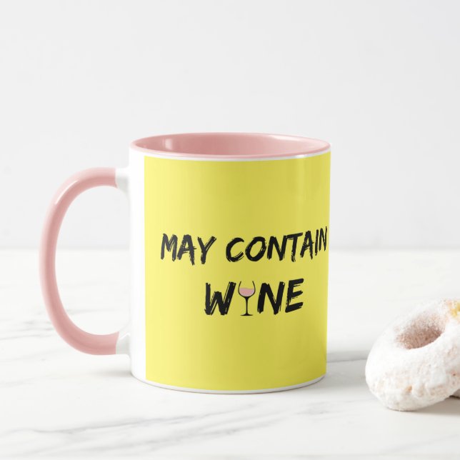 May Contain Vin | RO VIN Mugg (Med munk)