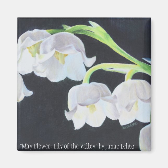 May Flower: Lily of the Valley Magnet (Framsidan)