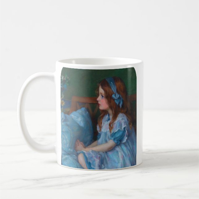 May Flowers by Louise Cox Kaffemugg (Vänster)