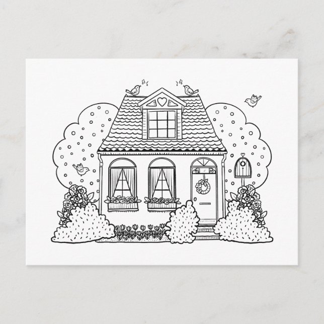 May House Helg Vykort (Framsida)