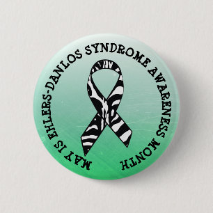 May is Ehlers-Danlos syndrome Month Button Knapp