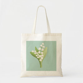 May Lily of the Valley Blommigt Bouquet Tygkasse