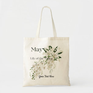 May Lily of the Valley Blommigt Tygkasse