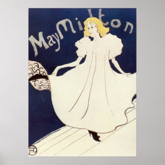 May Milton 1895 Henri de Toulouse-Lautrec Poster