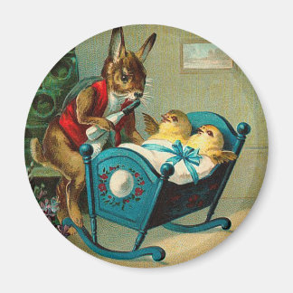 May Påsk Joy Attack You Vintage Magnet
