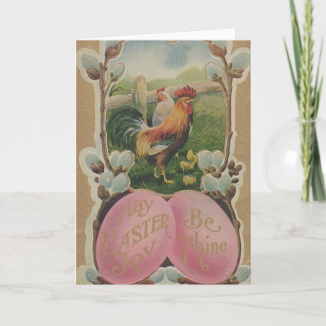 May Påsk Joy be Thine Helgkort (Framsida)