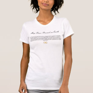 May Peace Prevail on Earth T-Shirt