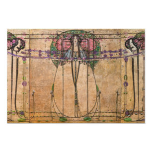 May Queen av Margaret Macdonald Mackintosh Fototryck