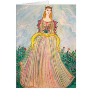 May Queen Hälsningskort