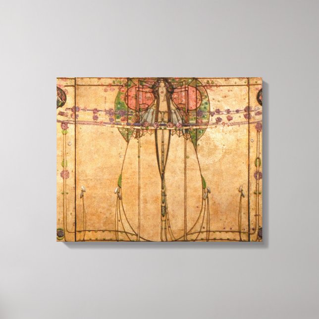 May Queen - Margaret Macdonald Mackintosh Canvastryck (Framsida)