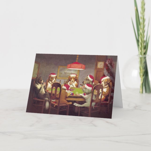 May Santa Hämta dig Ess Helgkort (Framsida)