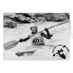 May "Skipper" McEwan, grundare av Valley Mill Camp Hälsningskort