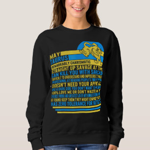 May Taurus Facts Zodiac Sign Solros Astrology T Shirt
