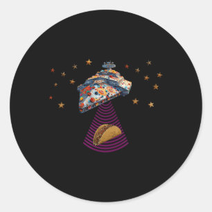 May The Fourth-cinco De Mayo Destroyer Taco Tracto Runt Klistermärke