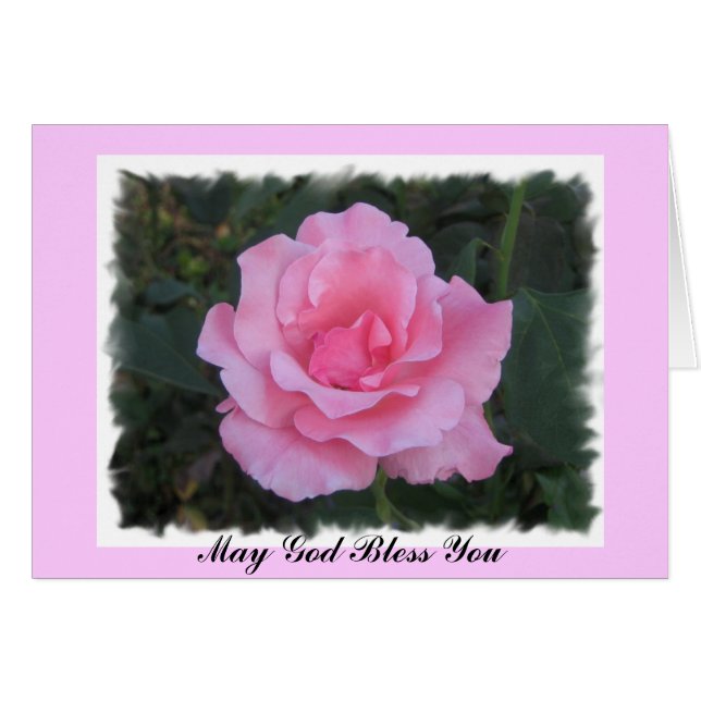 May Välsigna dig You Hälsningskort (Framsidan Horizontal)