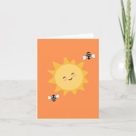 May You Bee Happy Card Anteckningskort
