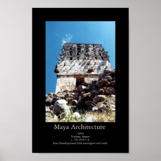 Maya Architecture- Labna Poster