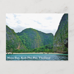 Maya Bay, Koh Phi Phi, Thailand Vykort