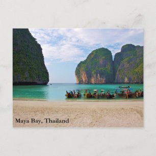 Maya Bay, Thailand Vykort