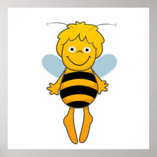 Maya Bee Lycklig Poster