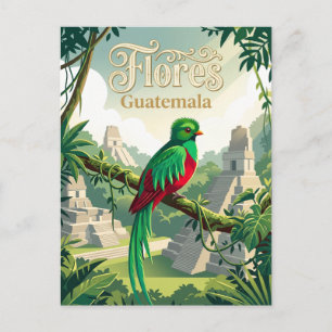 Maya Biosfärområde Guatemala Vykort