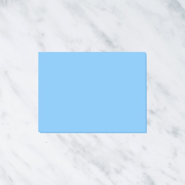 Maya Blue Solid Färg Post-it Block (Skapare uppladdad)