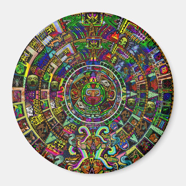 Maya Calendar av Myztico Magnet (Framsidan)