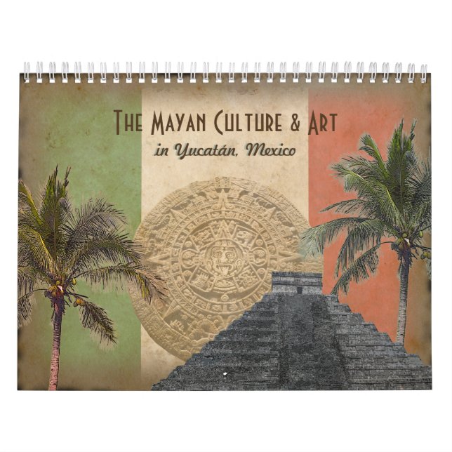 Maya Culture & Art Calendar Kalender (Omslag)