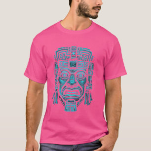 Maya God Mayan Mythology Ancient Mask Hunab Ku T Shirt