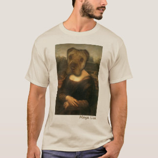 Maya Lisa - skjorta för Sharpei klassikerskönhet T-shirt
