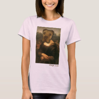 Maya Lisa - skjorta för Sharpei klassikerskönhet Tee
