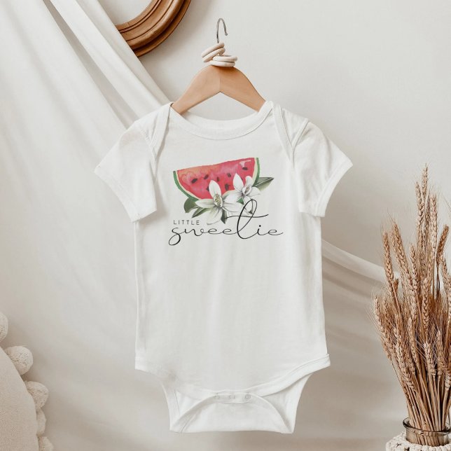 MAYA Little Sweota Summer Watermelon White Blommig T Shirt (Skapare uppladdad)