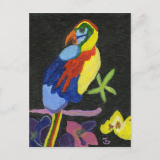 Maya Macaw Vykort