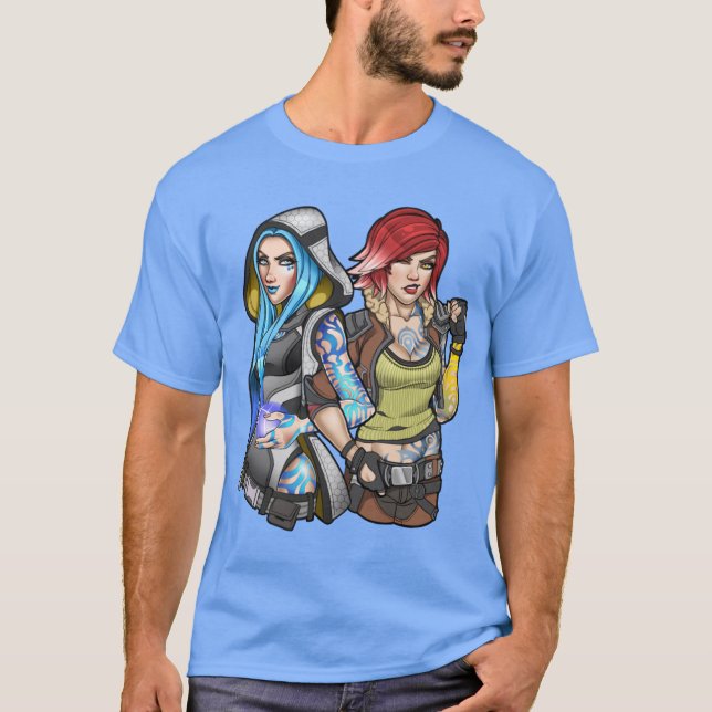 Maya och Lilith Borderlands T Shirt (Framsida)