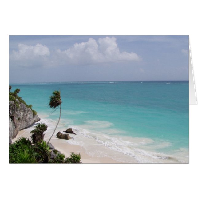 Maya Riviera Hälsningskort (Framsidan Horizontal)