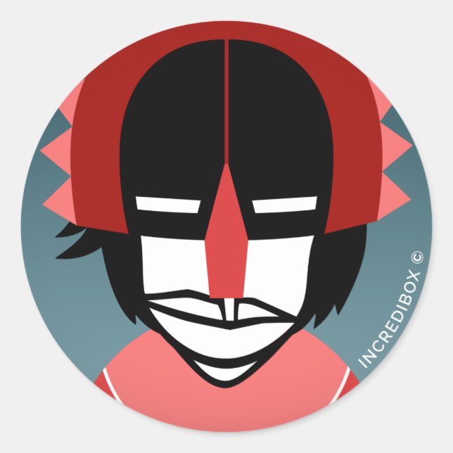 MAYA RUNT KLISTERMÄRKE (Framsida)