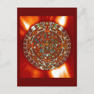mayaazteckalender vykort