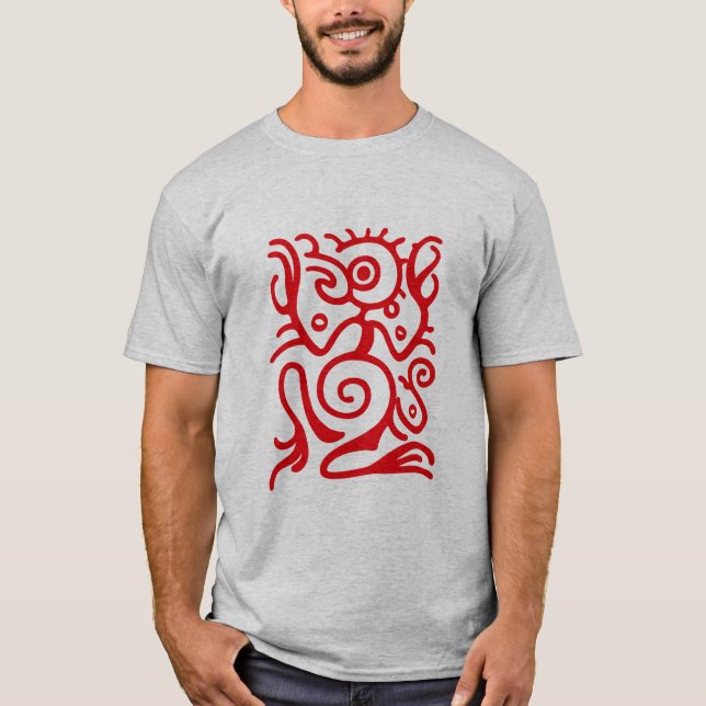 MayaBirdman symbol T Shirt (Framsida)