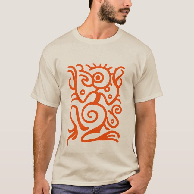 MayaBirdman symbol Tee Shirt (Framsida)