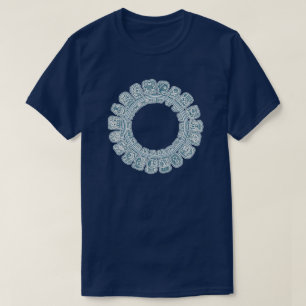 Mayakalenderblått T Shirt