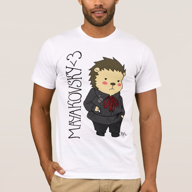 Mayakovsky igelkottskjorta t-shirt (Framsida)