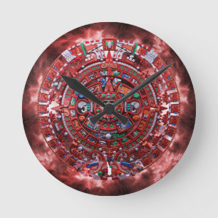 Mayan Armageddon Rund Klocka
