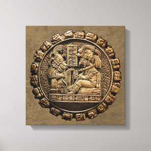 Mayan Art  Canvastryck