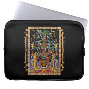 Mayan Astronaut Kung Pakal Laptop Fodral