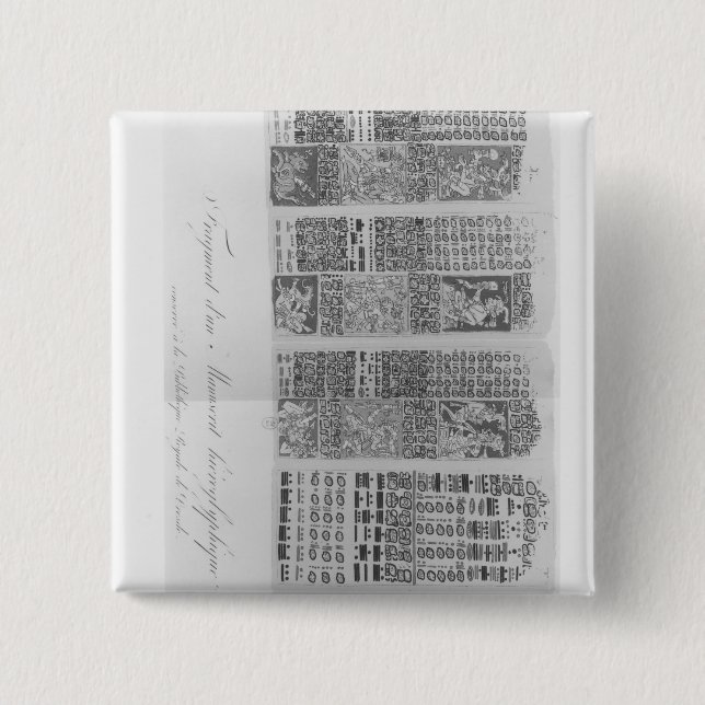 Mayan astronomical bord med förmörkelserna knapp (Framsida)